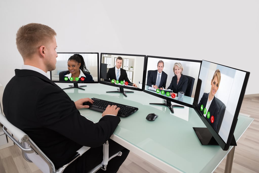 Web Conferencing And Video Conferencing Difference Video Conferencing Blog