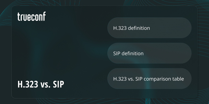 Pros and Cons of H.323 and SIP