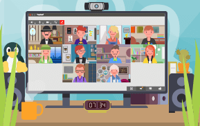 TrueConf 7.3.4 for Linux Update: Recording, Virtual Backgrounds and IDN Support