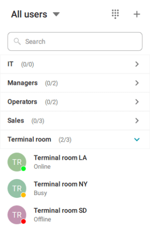 How to add meeting rooms to your TrueConf address book 3