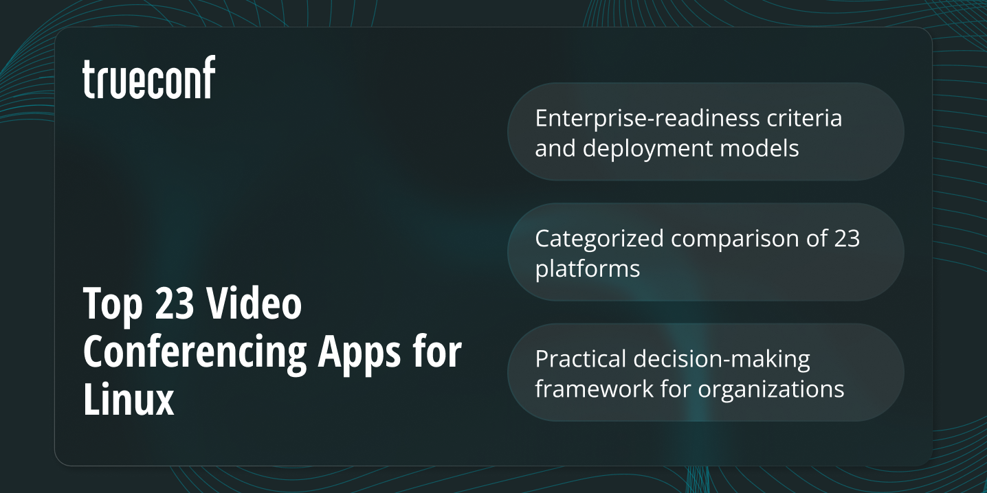 The 23 Best Video Conferencing Apps for Linux (2026 Buyer’s Guide)