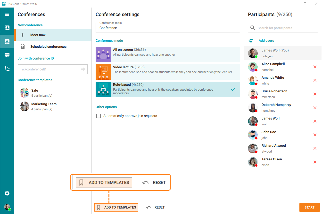 TrueConf 8: Next-Generation Team Messaging Application 6