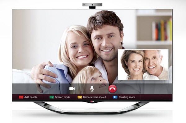 Smart TV with an Integrated Camera