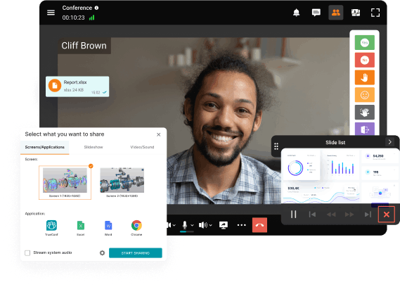 Video conferencing is more than just a visual communication session