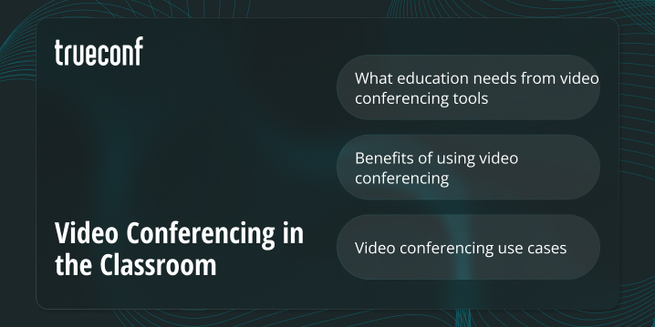 Video Conferencing in the Classroom