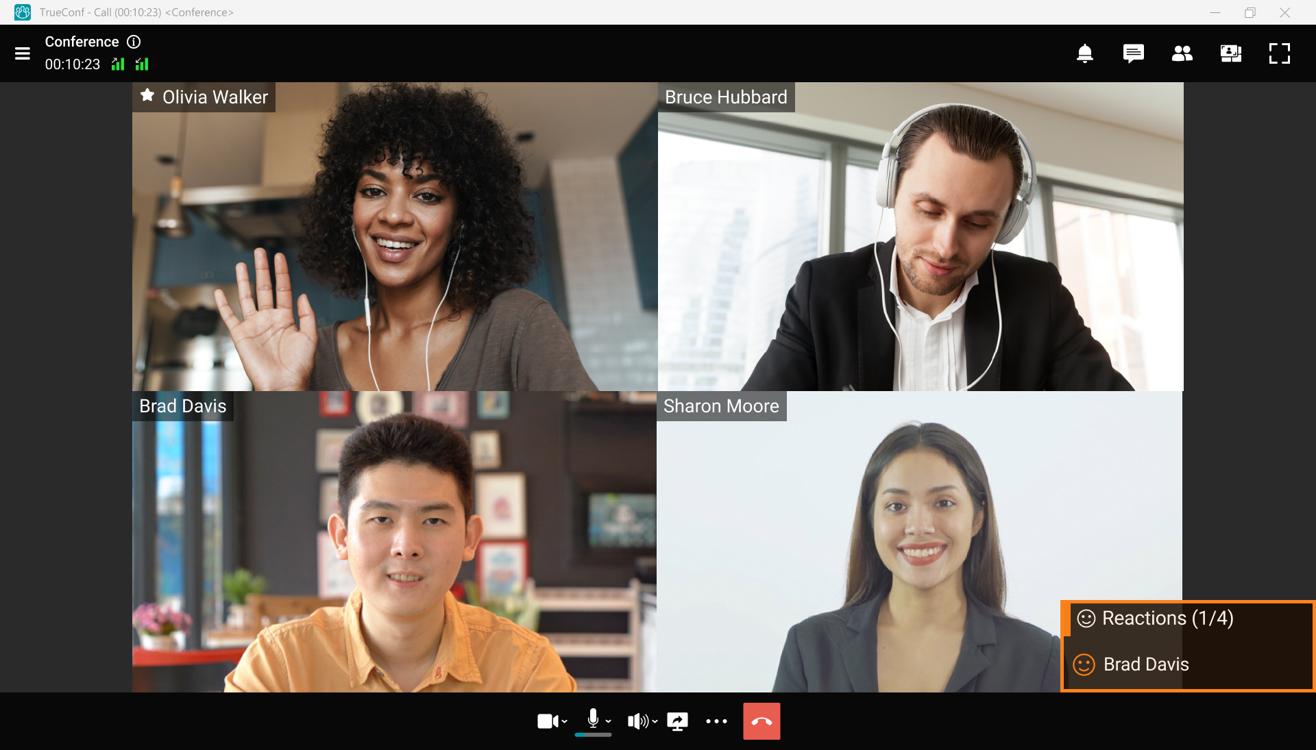 TrueConf 8.1 for Windows: Enhanced team messaging, media player for recordings, and automatic content spotlight 12