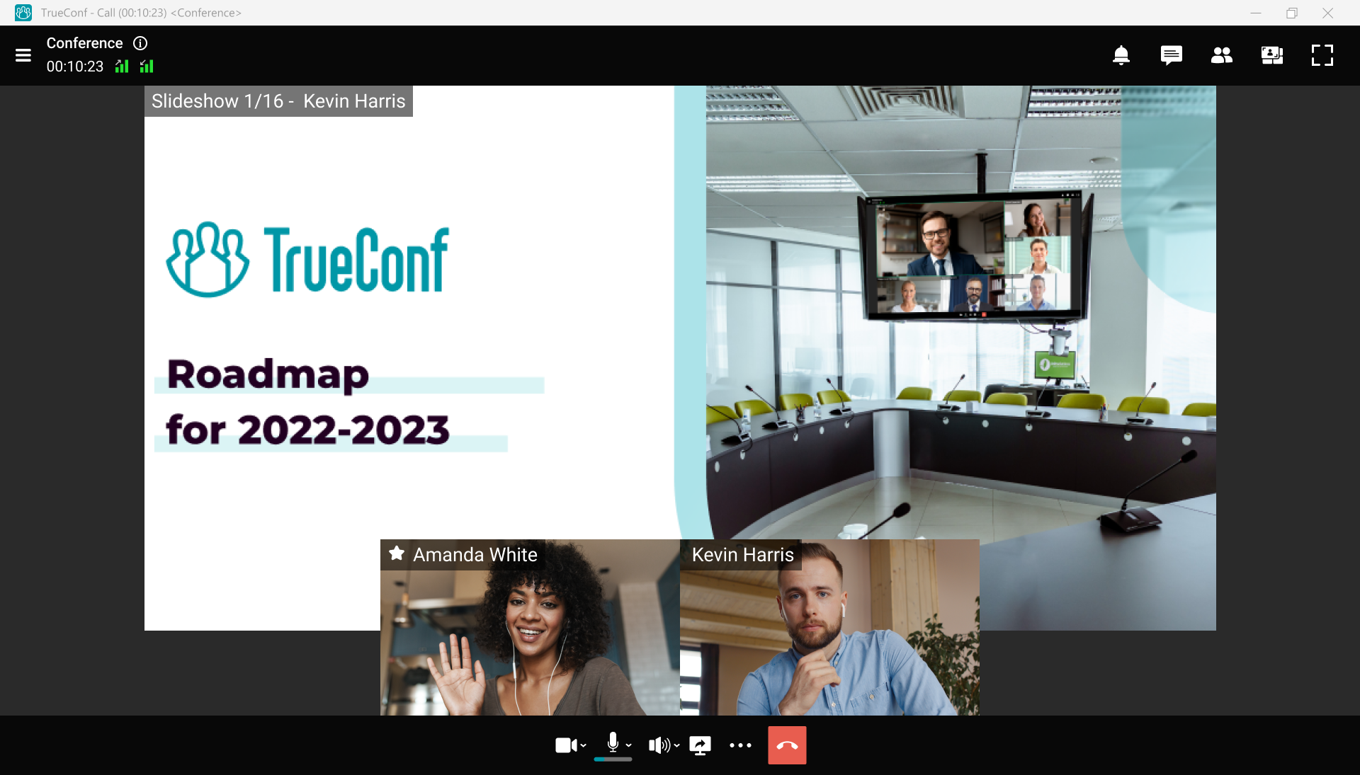 TrueConf 8.1 for Windows: Enhanced team messaging, media player for recordings, and automatic content spotlight 6