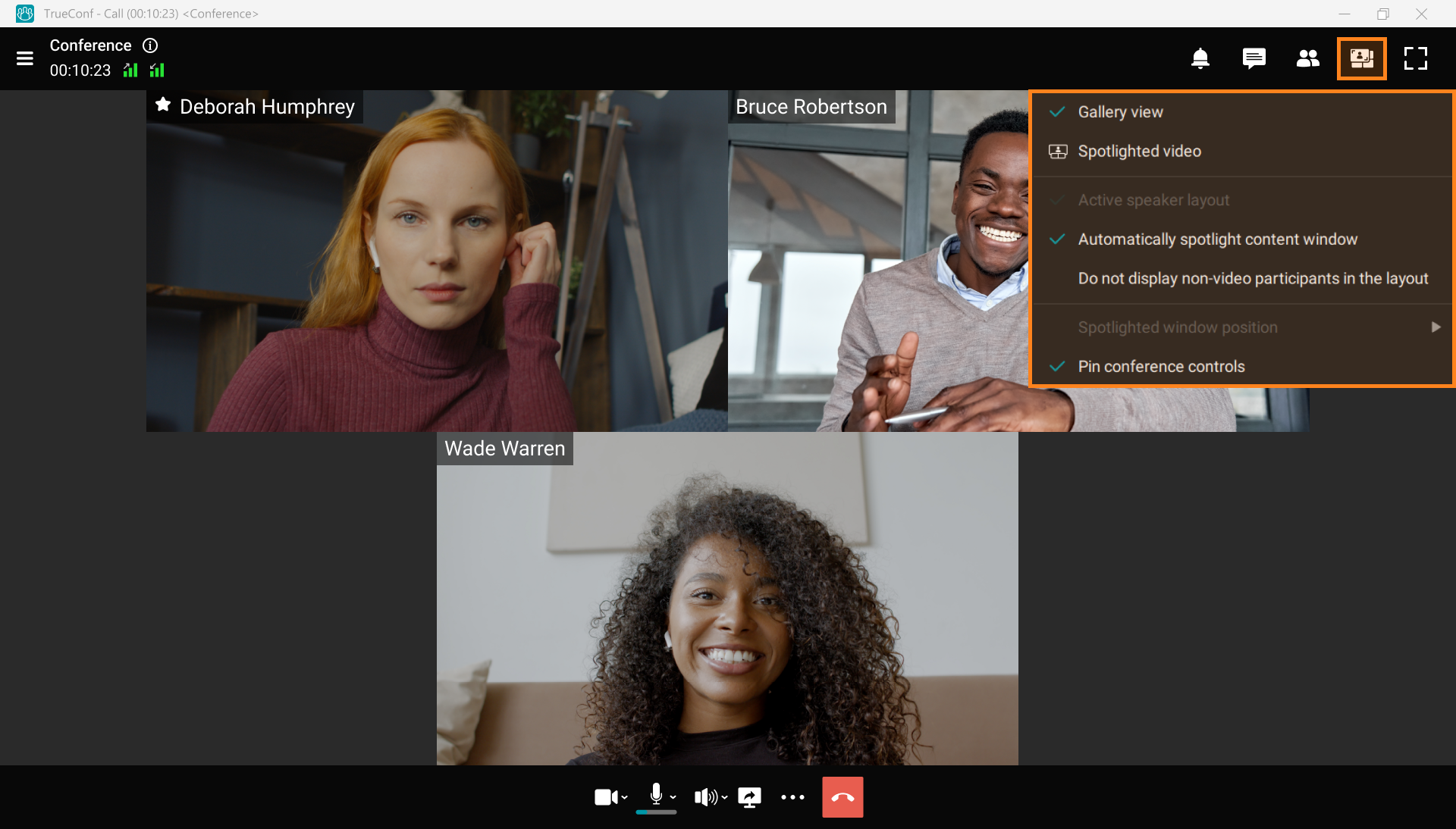 TrueConf 8.1 for Windows: Enhanced team messaging, media player for recordings, and automatic content spotlight 7
