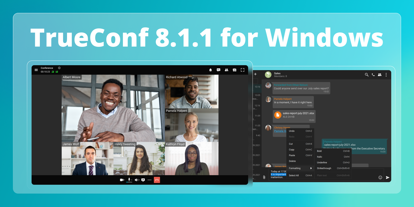 TrueConf 8.1.1 for Windows 1