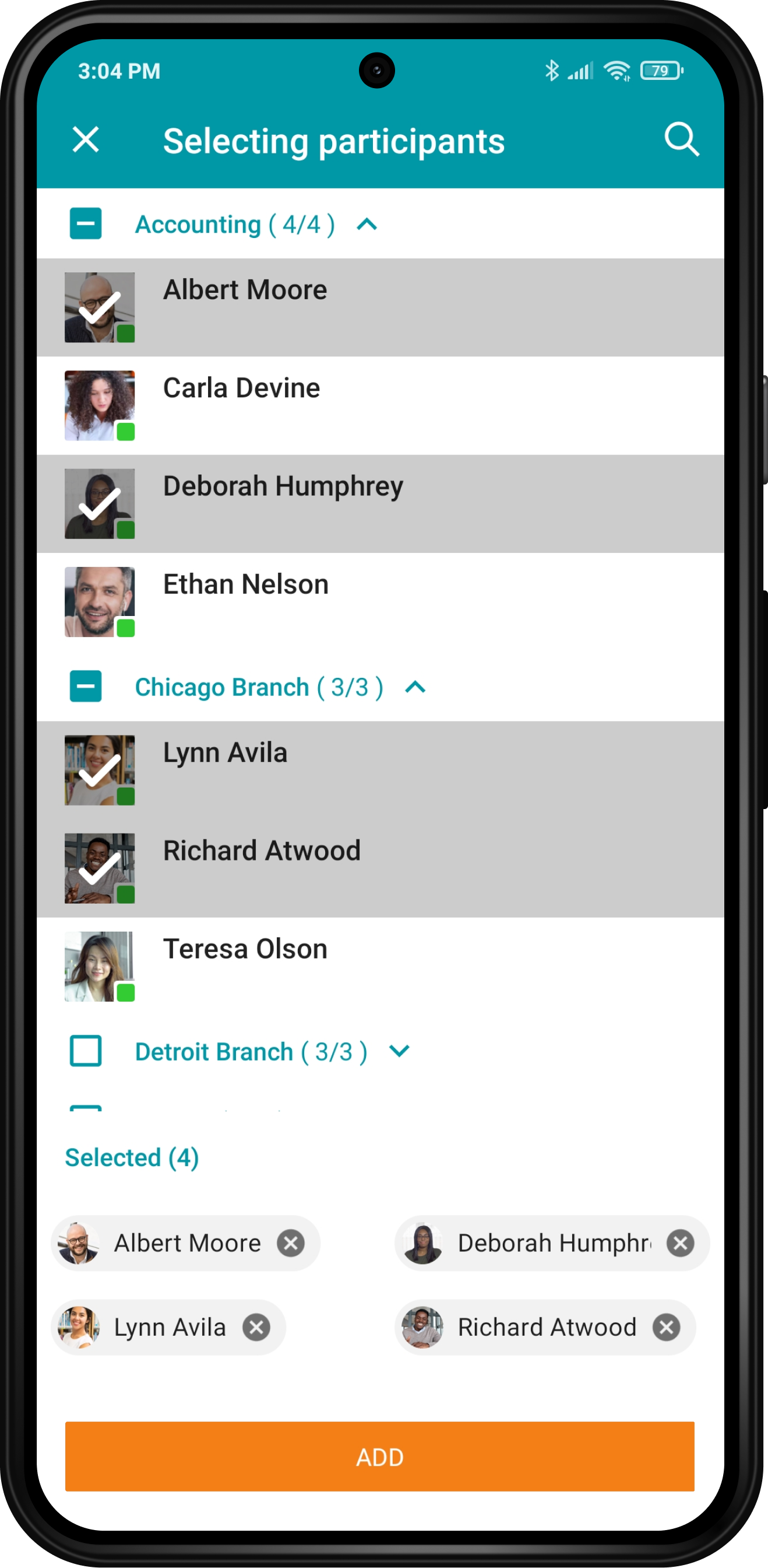 TrueConf 2.0 for Android: the all-in-one video conferencing & team messaging app 4