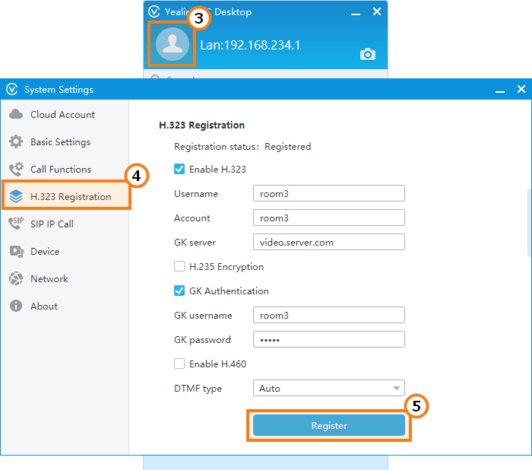 How to Register SIP and H.323 Devices on TrueConf Server 7