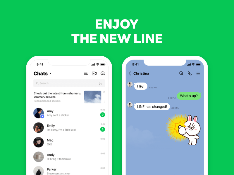 Line Texts, Voice & Video Calls