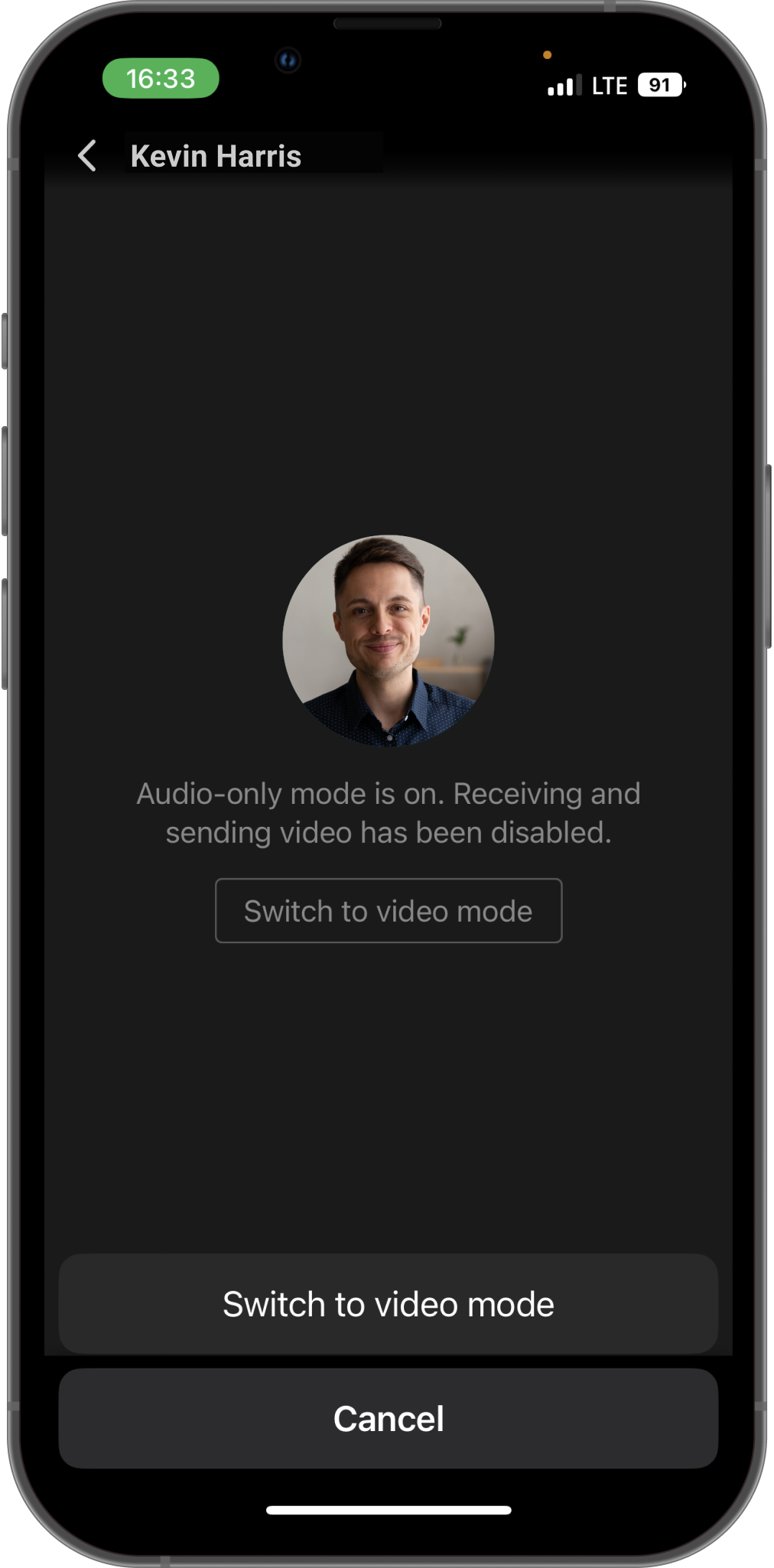 TrueConf 3.4 for iOS: File sharing and audio-only mode 14