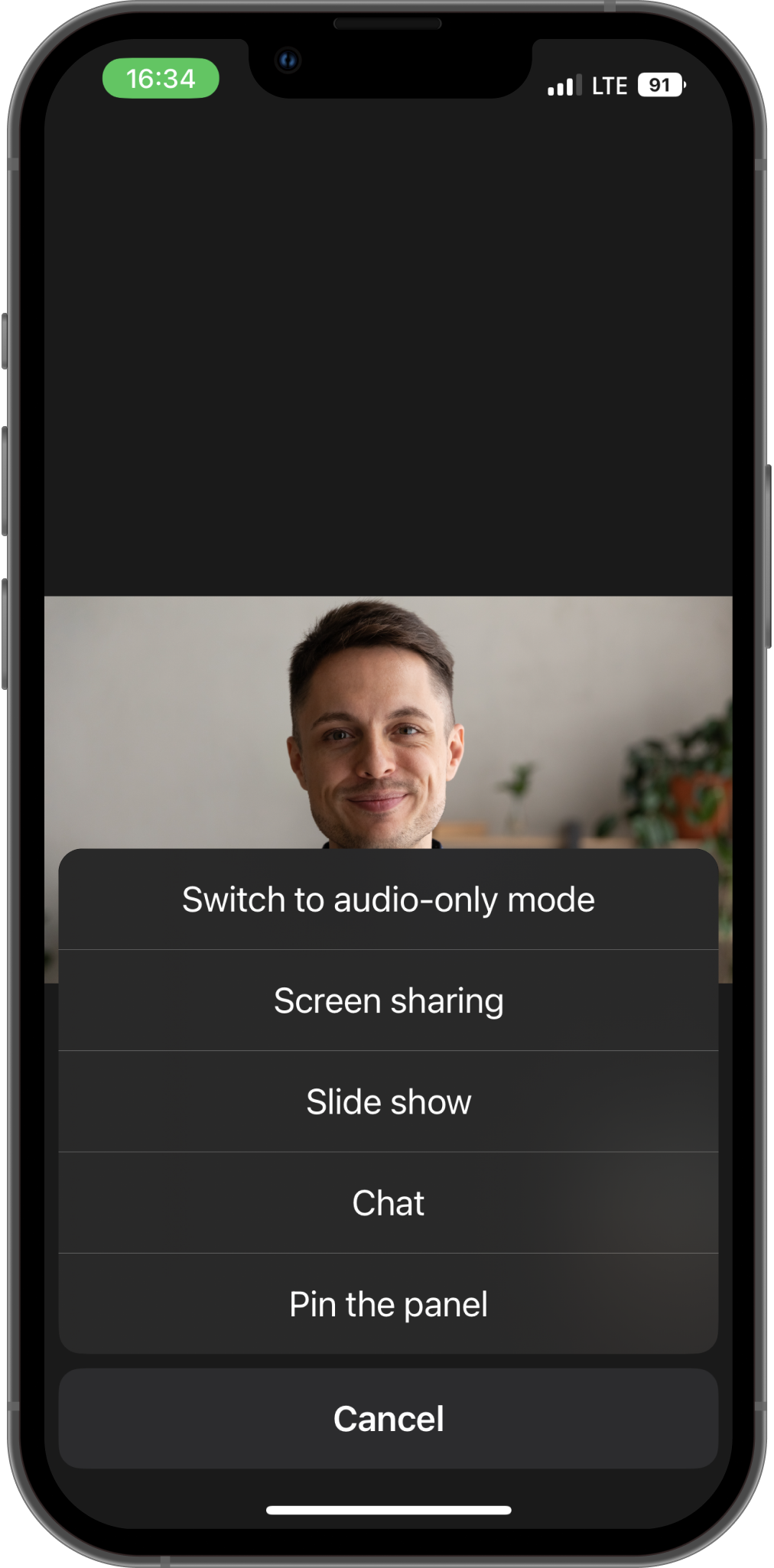 TrueConf 3.4 for iOS: File sharing and audio-only mode 15