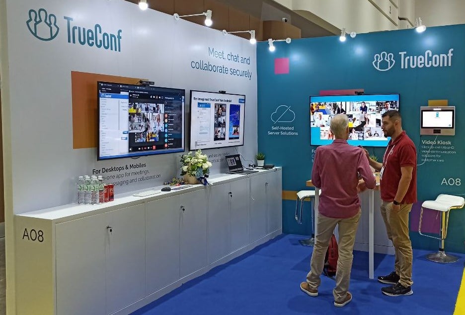 TrueConf showcased latest video collaboration solutions at InfoComm Asia 2023 2