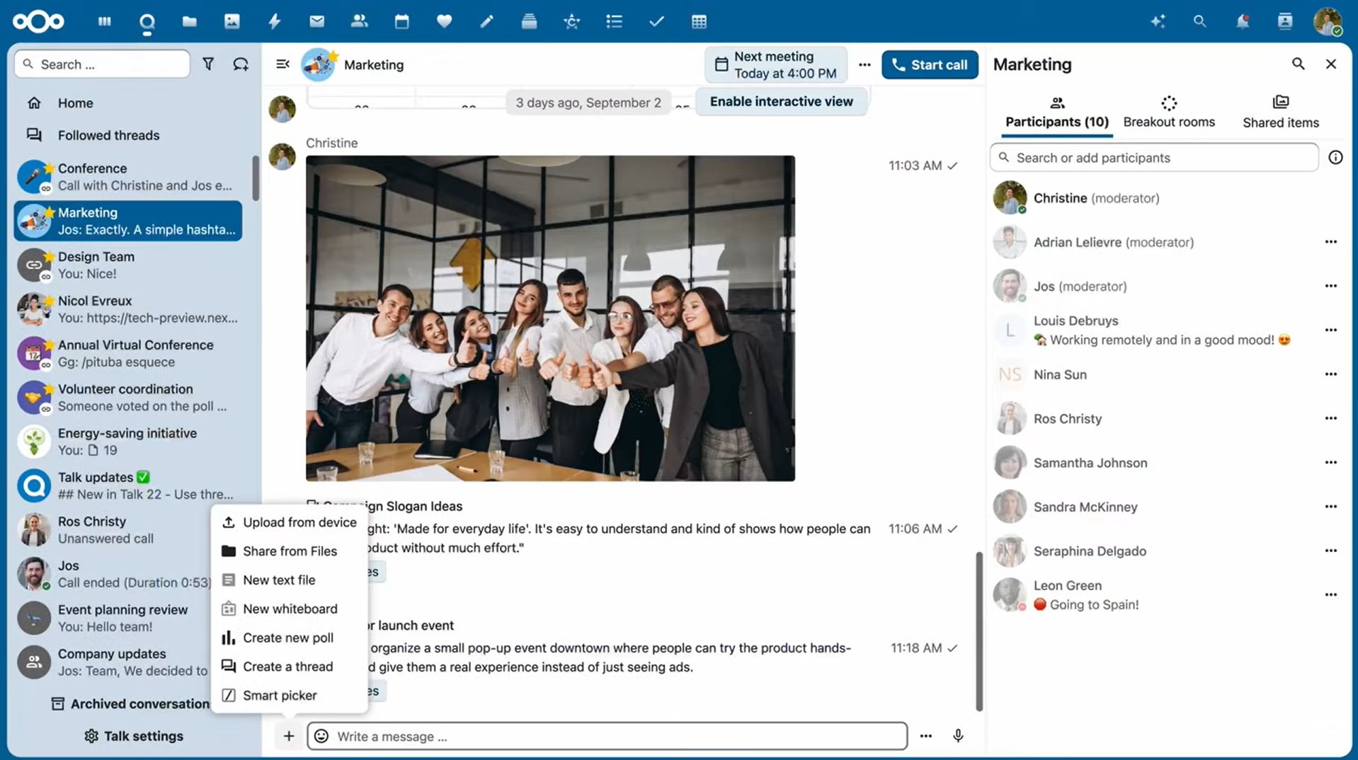 Nextcloud Talk Nextcloud Talk