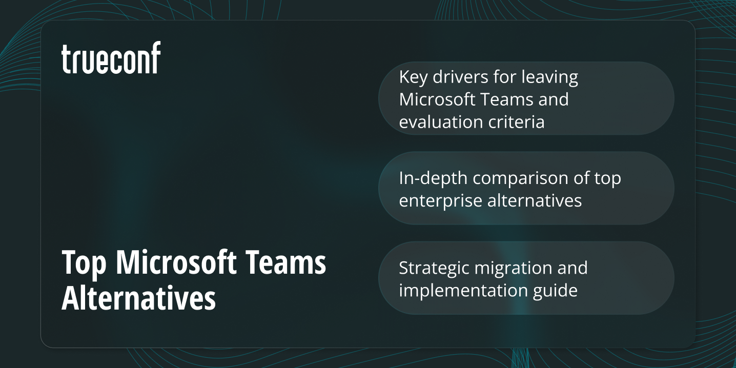 Microsoft Teams Alternatives: 10 Platforms for Secure, Enterprise Grade Collaboration in 2026