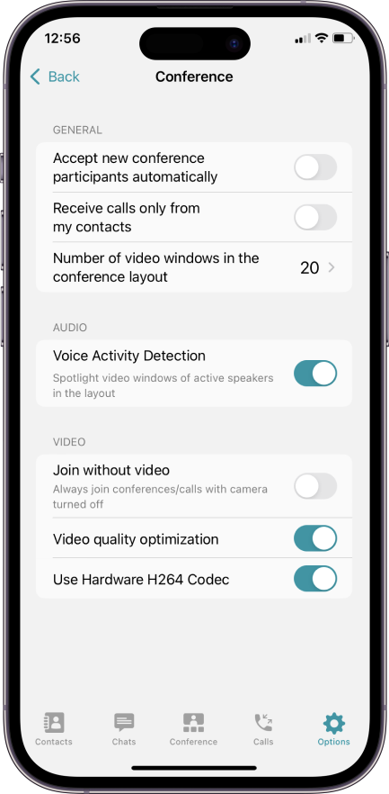 TrueConf 3.5 for iOS: Smart layouts and support for waiting rooms 12