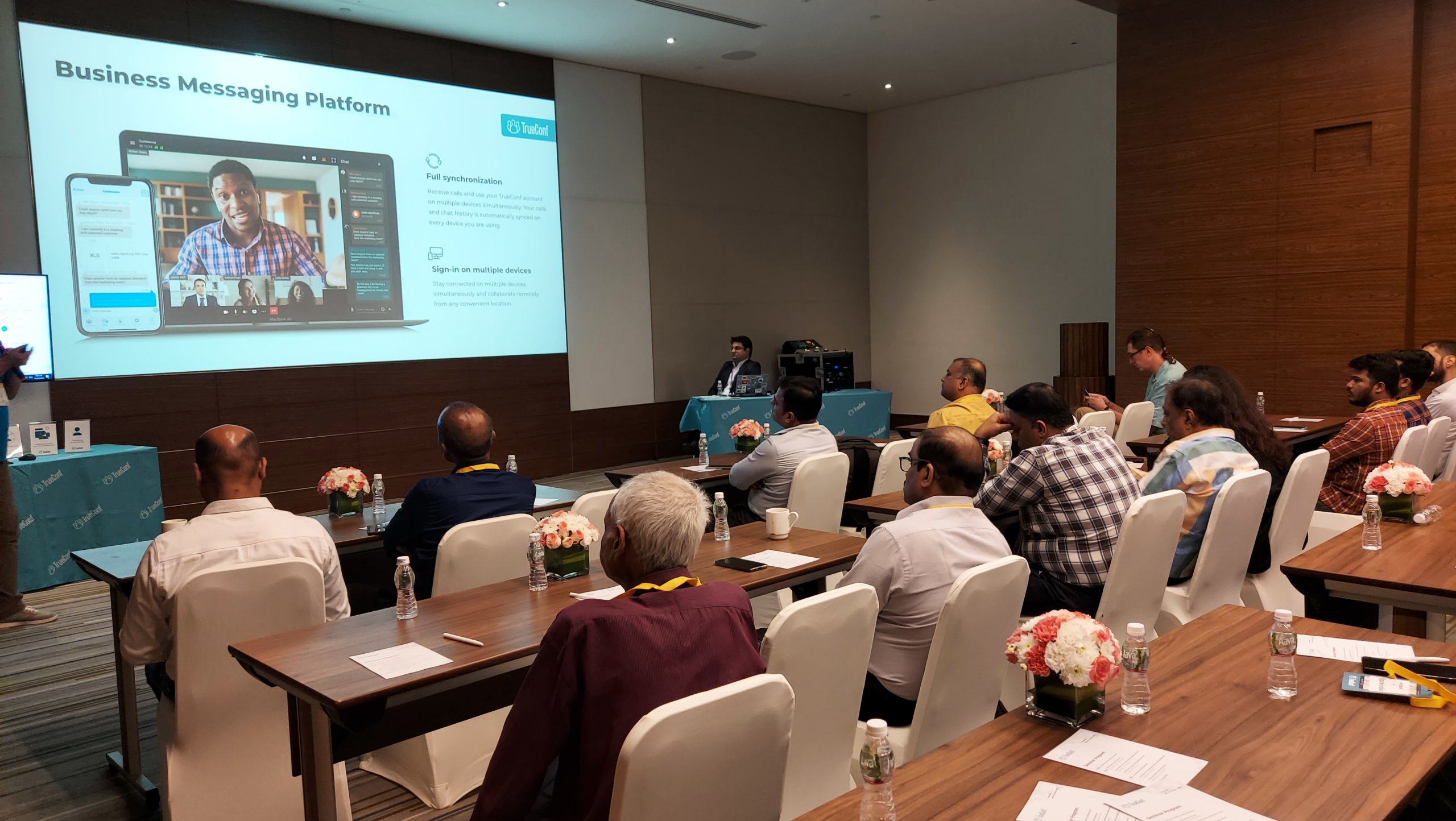 TrueConf held the first IT event in India dedicated to secure video collaboration 1