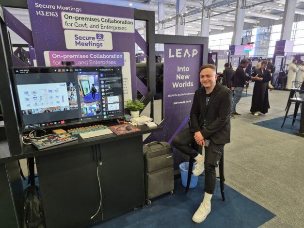Security-focused team & video collaboration solutions at LEAP 2024 2
