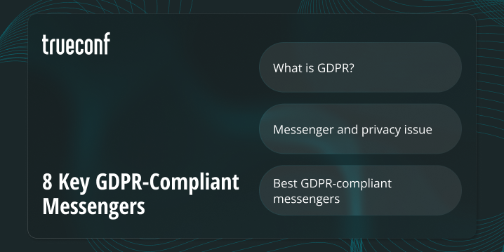 8 Key GDPR-Compliant Messengers
