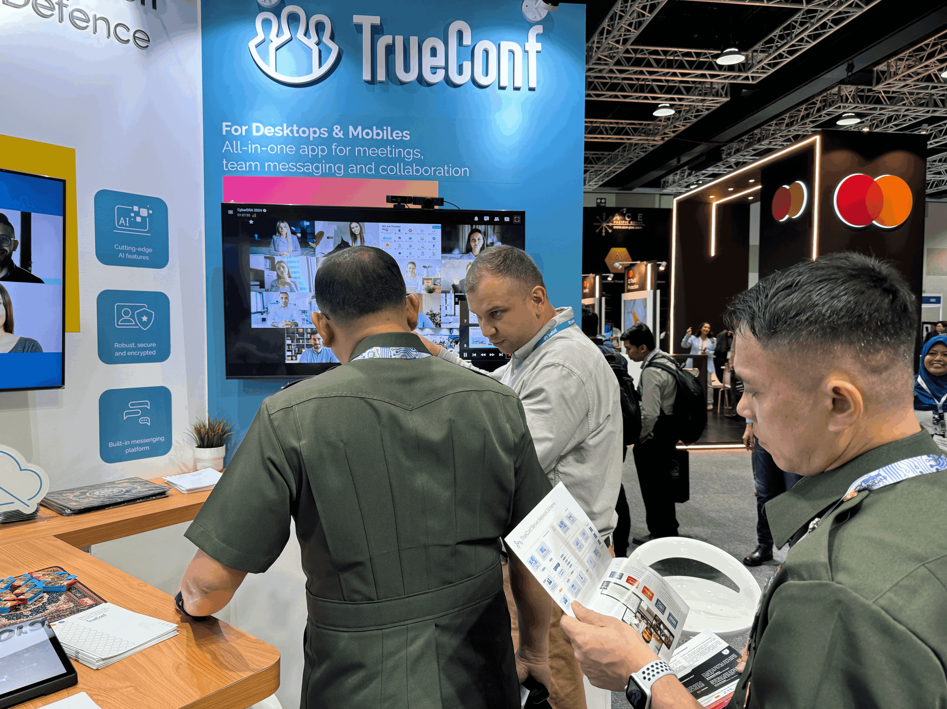 TrueConf showcased secure and top-notch video collaboration solutions at CyberDSA 2024 1