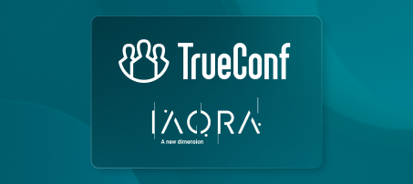 TrueConf presents a futuristic box for holographic conferencing in partnership with IAORA