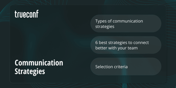 Communication Strategies