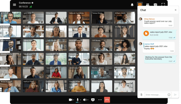 Sovereign Collaboration Platform: What It Is, Key Requirements and Architecture 14 Video conferencing for business