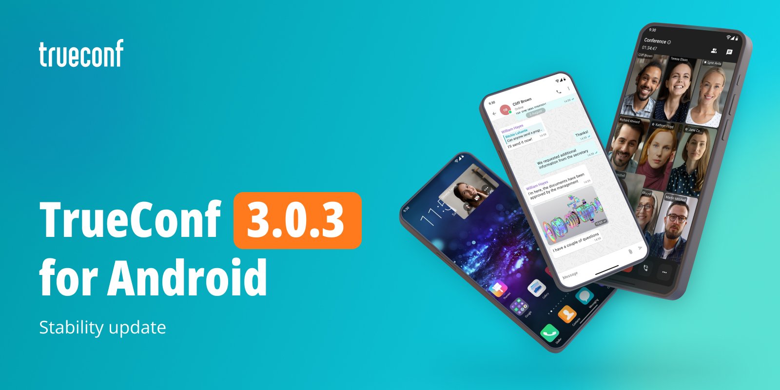 TrueConf 3.0.3 for Android: stability update 1