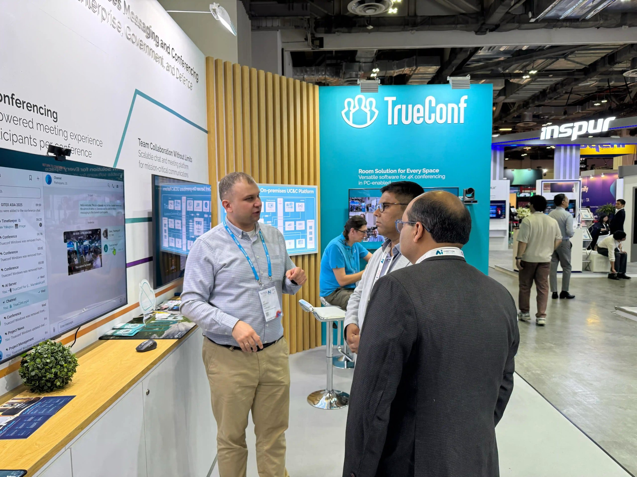 TrueConf unveiled secure on-premises solutions at GITEX Asia 2025 1
