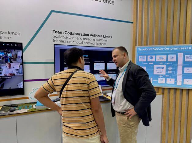 TrueConf unveiled secure on-premises solutions at GITEX Asia 2025 3