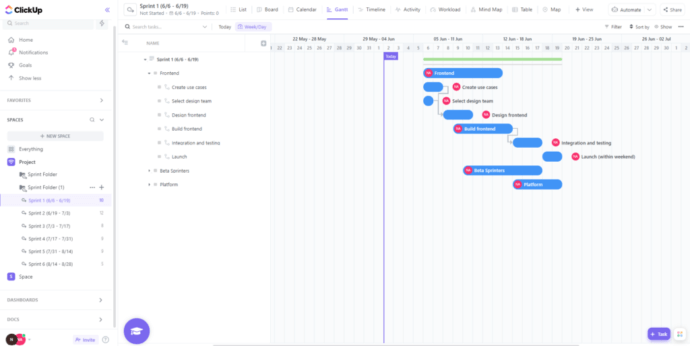 Collaborative Apps - ClickUp
