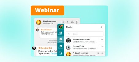 Webinar: embedding chatbots in TrueConf messenger