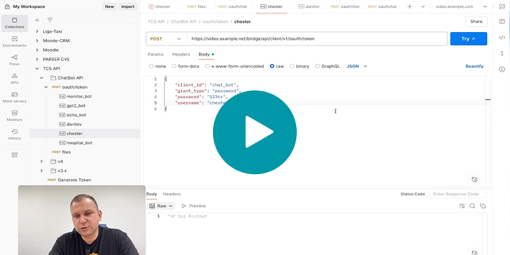 Webinar: embedding chatbots in TrueConf messenger