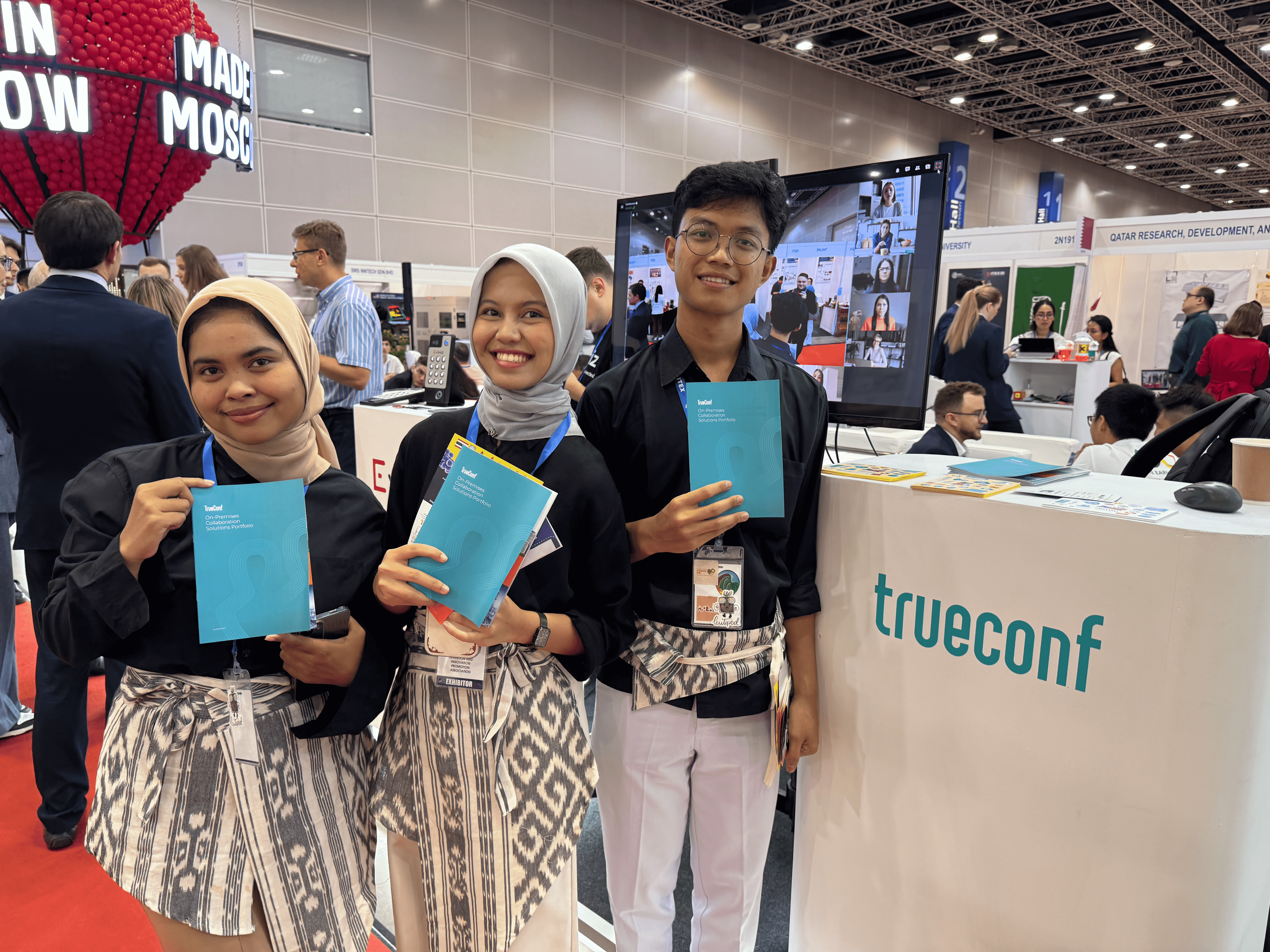 TrueConf on-premises groundbreaking messenger with 4K video conferencing and AI at ITEX 2025 2