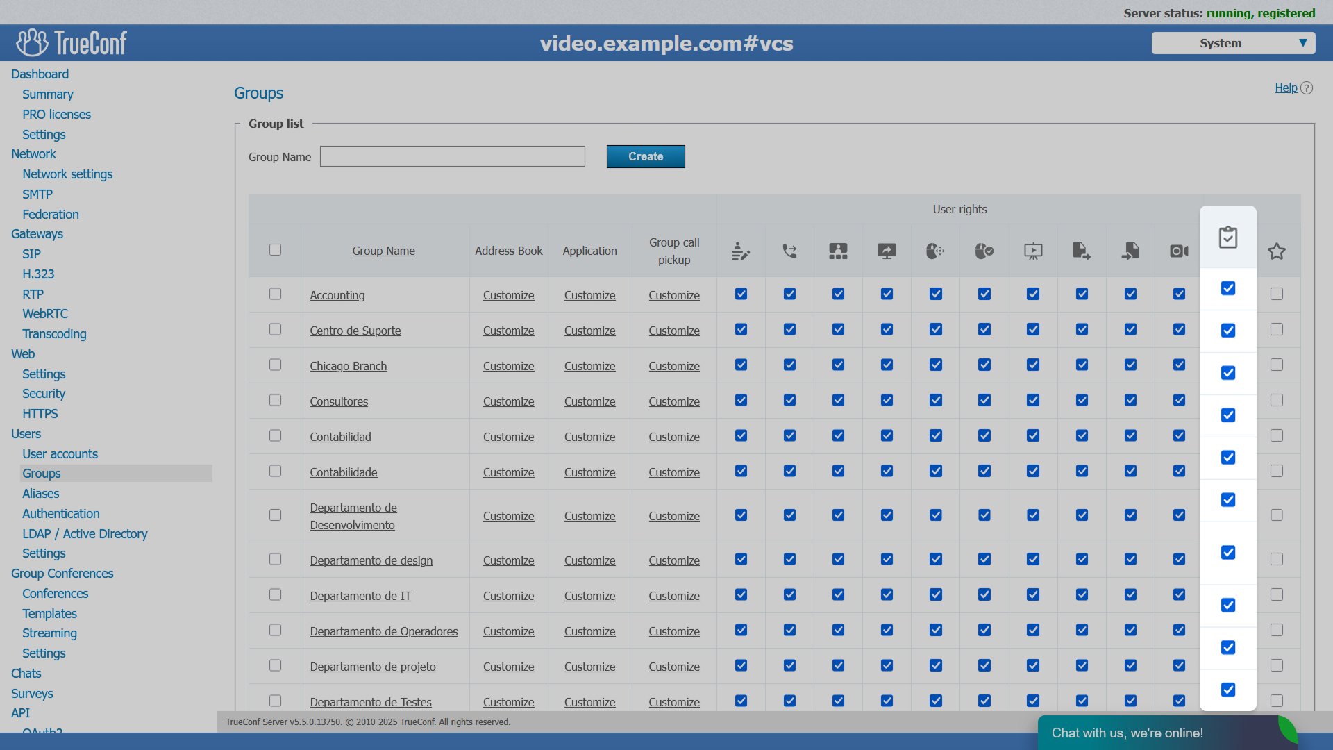 TrueConf Server 5.5 major update: new messaging features, surveys, and layout templates 12 TrueConf Server 5.5 major update: new messaging features, surveys, and layout templates 11