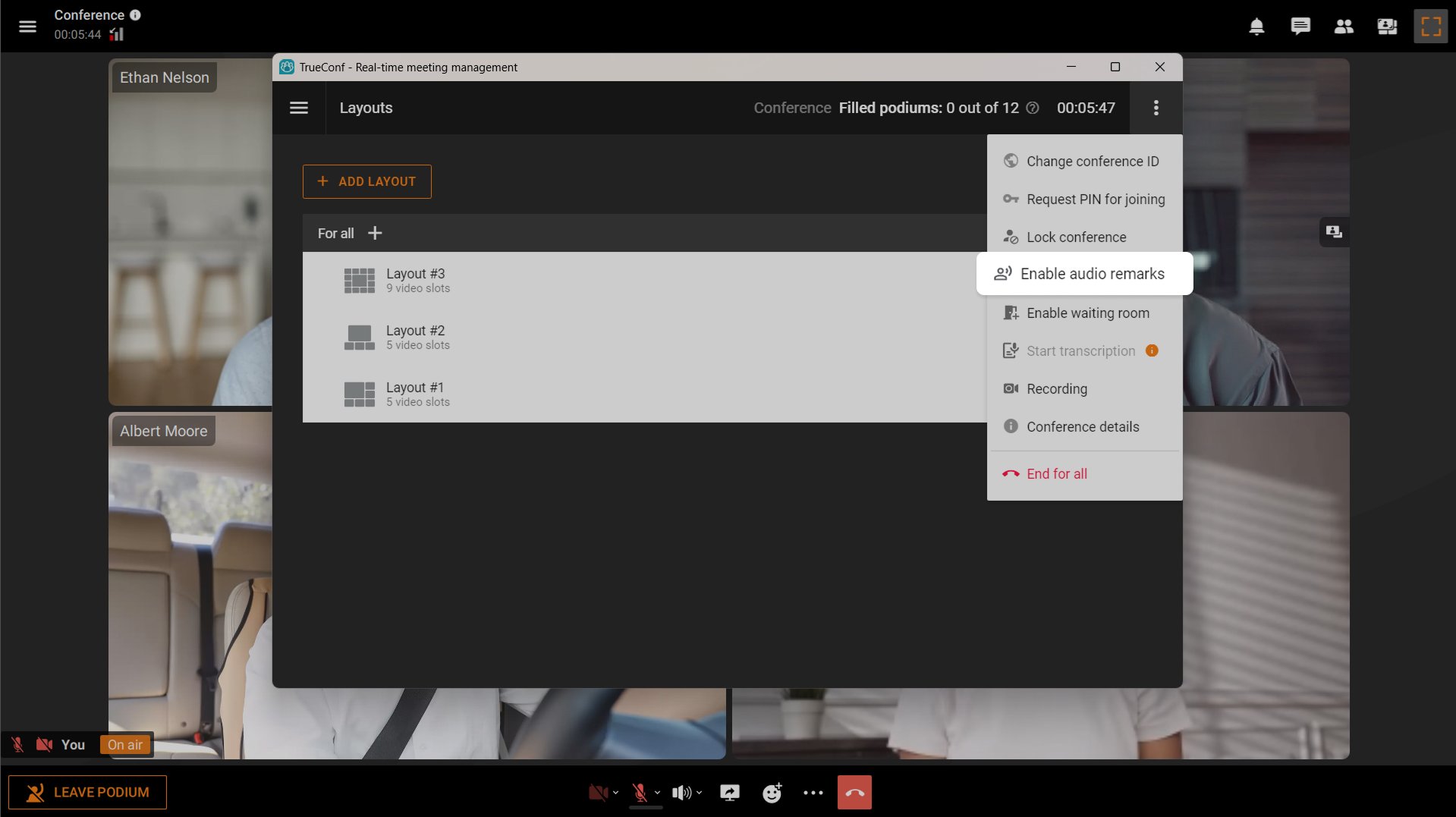 TrueConf Server 5.5 major update: new messaging features, surveys, and layout templates 31 TrueConf Server 5.5 major update: new messaging features, surveys, and layout templates 30