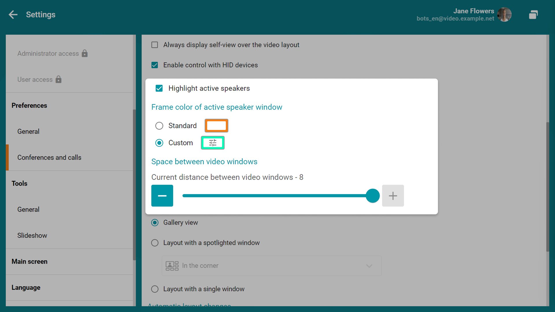 TrueConf Room 5.0: AirPlay support, single-window layout, and new branding features 9 TrueConf Room 5.0: AirPlay support, single-window layout, and new branding features 8
