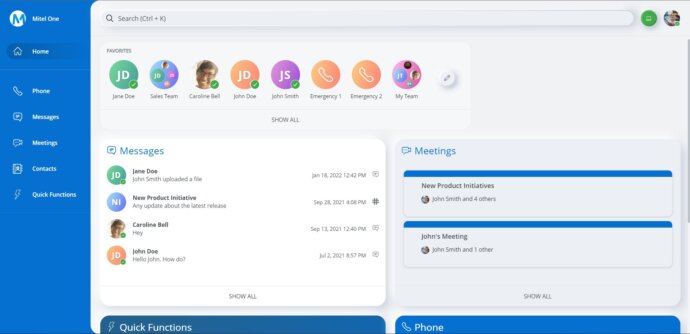 Enterprise Unified Communications: Architecture Before Features 14 Mitel