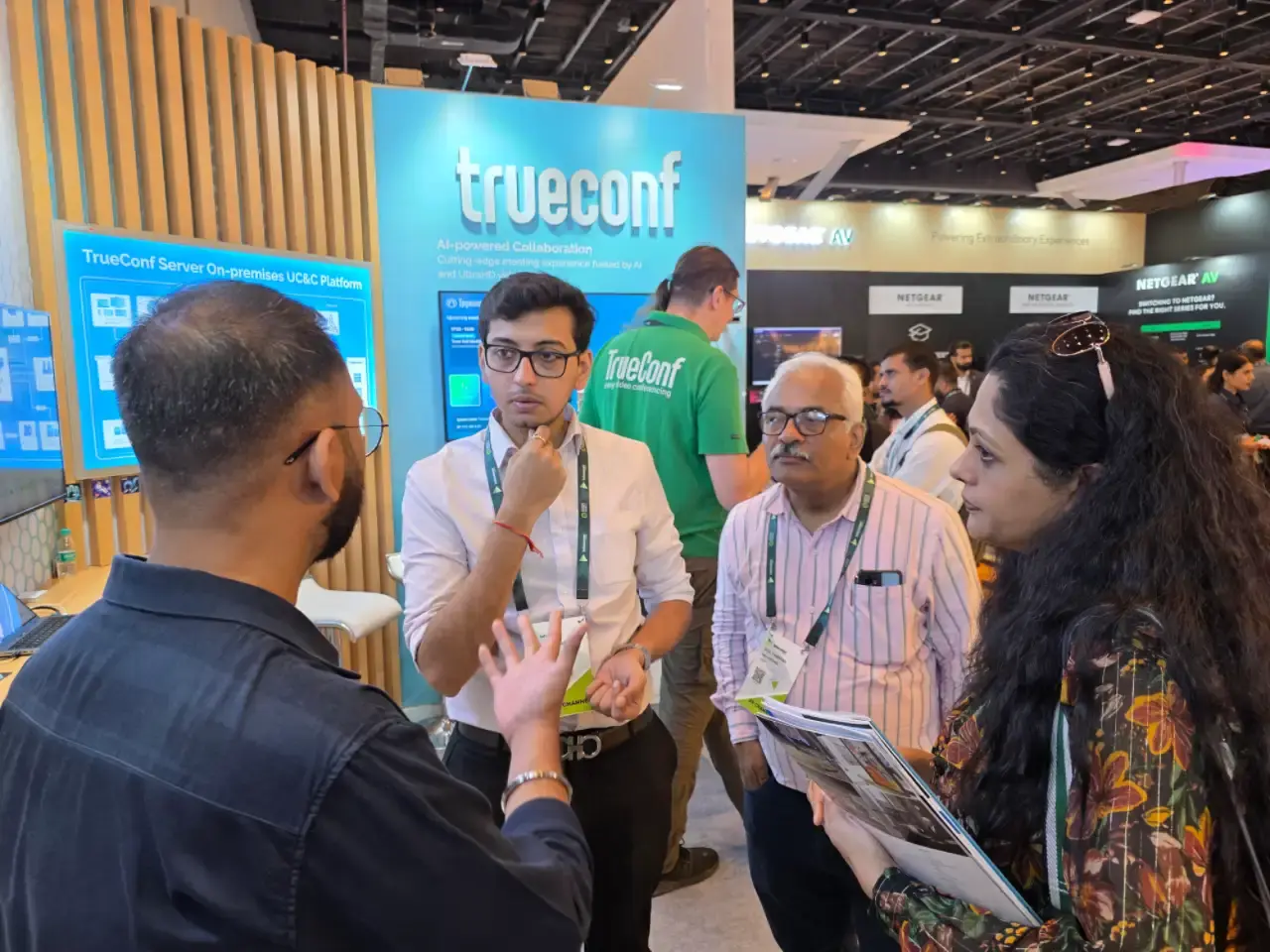 TrueConf showcased latest updates of UC solutions at InfoComm India 2025 1