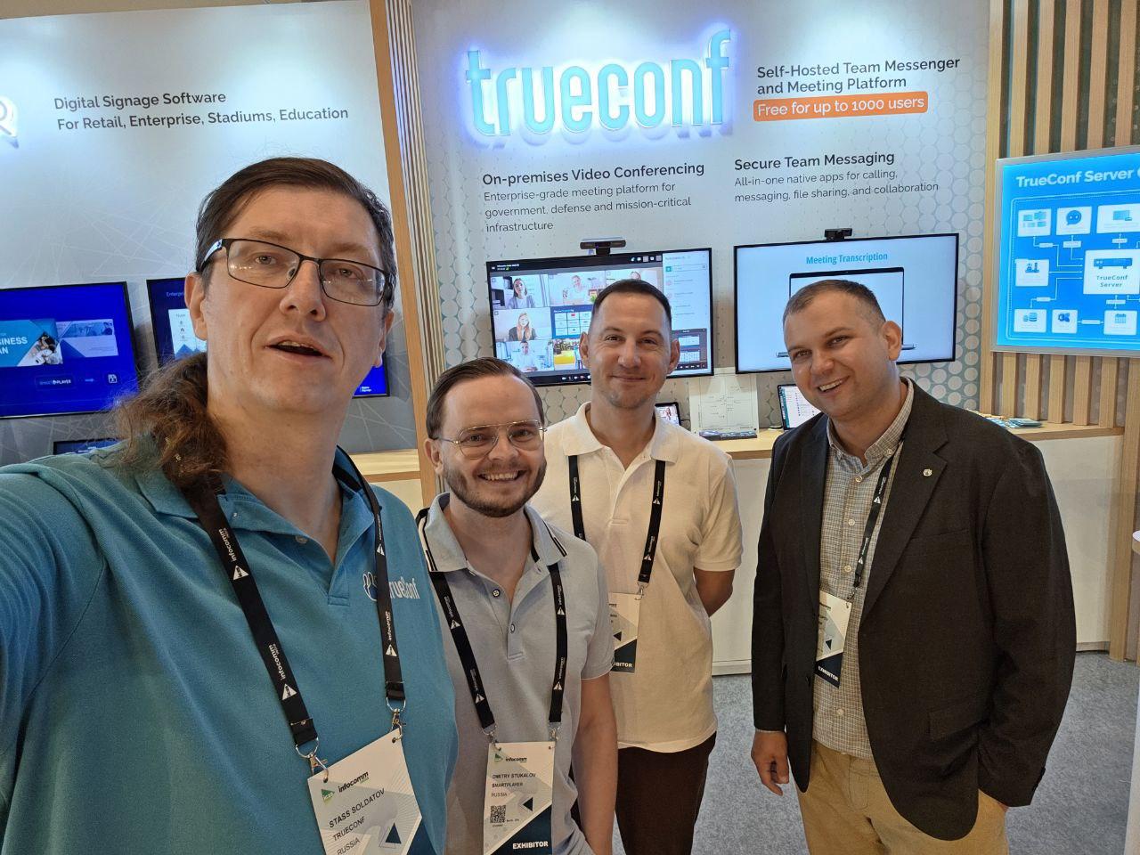 TrueConf showcased latest updates of UC solutions at InfoComm India 2025 2
