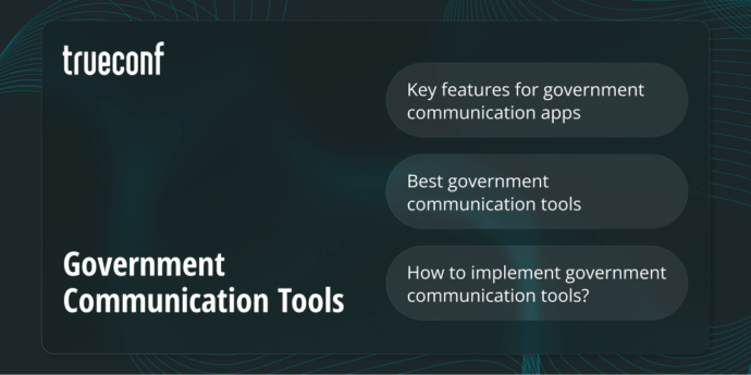 Government Communication Tools