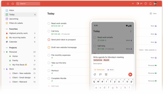 Todoist - 17 Best Communication Tools for Business