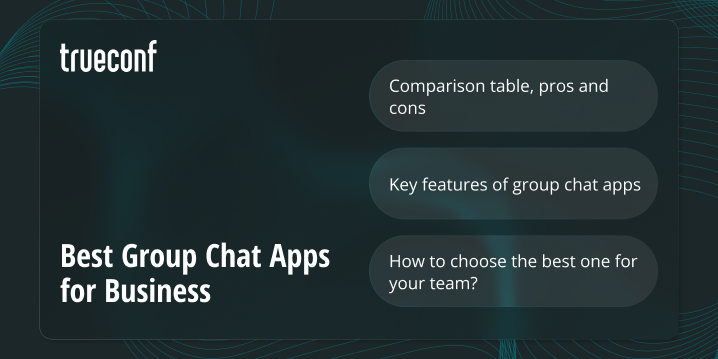 12 Best Group Chat Apps for Business in 2025