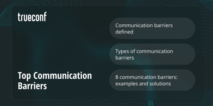 Communication Barriers