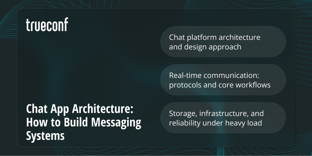 Chat App Architecture: How to Build Messaging Systems