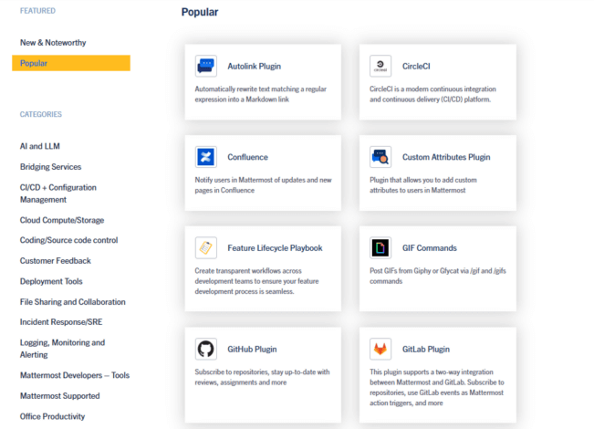 Mattermost Integrations