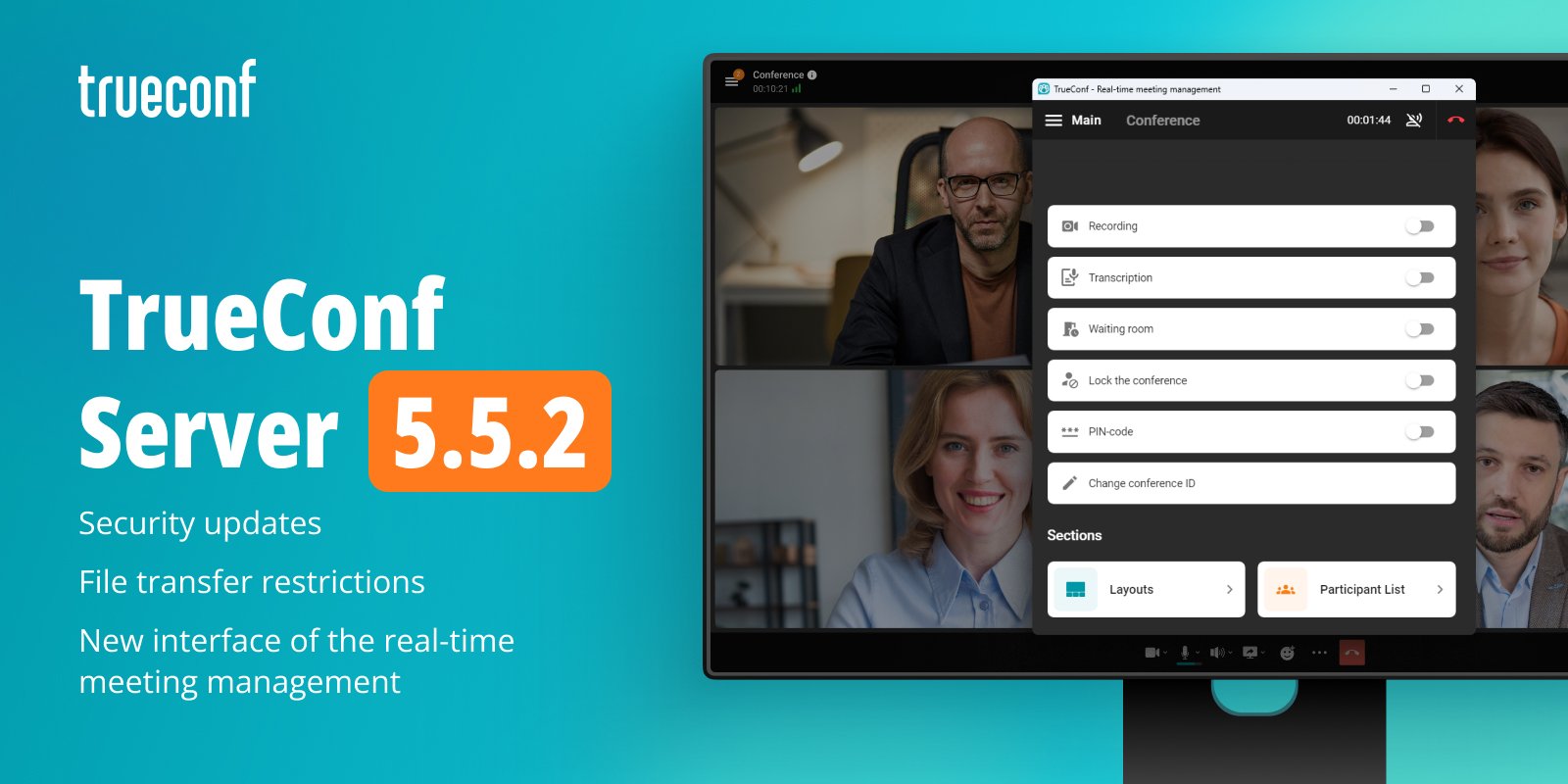 TrueConf Server 5.5.2