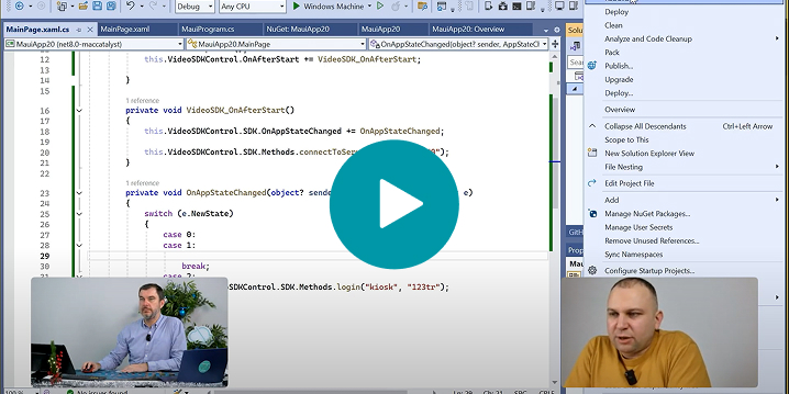 Webinar: How to integrate TrueConf video conferencing into desktop apps using .NET MAUI?